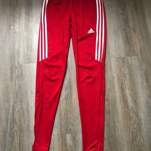 Red Adidas Joggers
